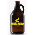 32 OZ Amber Growler (lids sold separately - GR-LIDWHITE)